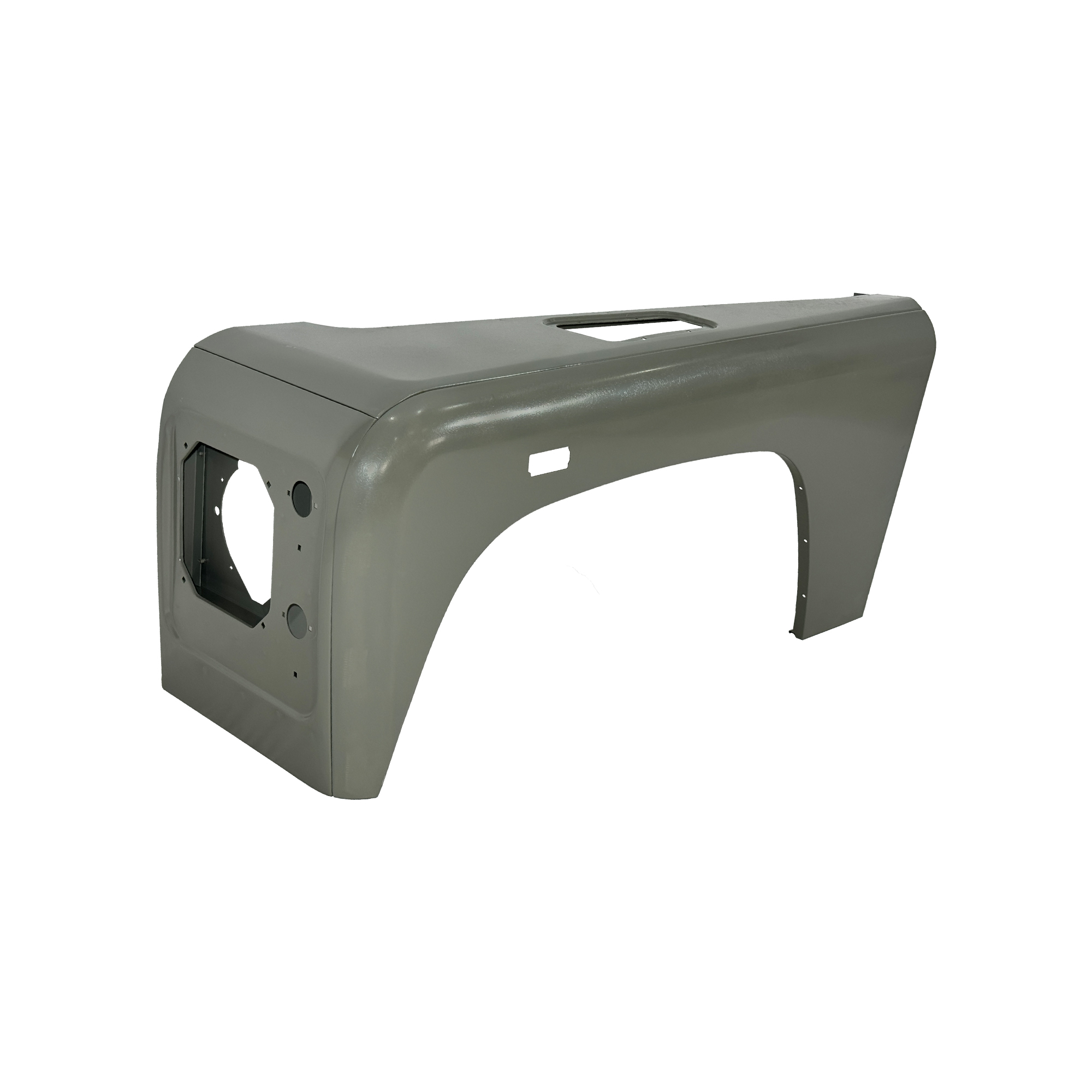 استبدال الحاجز الأمامي ASSY LH، 1998، لسيارة LAND ROVER DEFENDER 90/110 TD4، (فولاذ)
