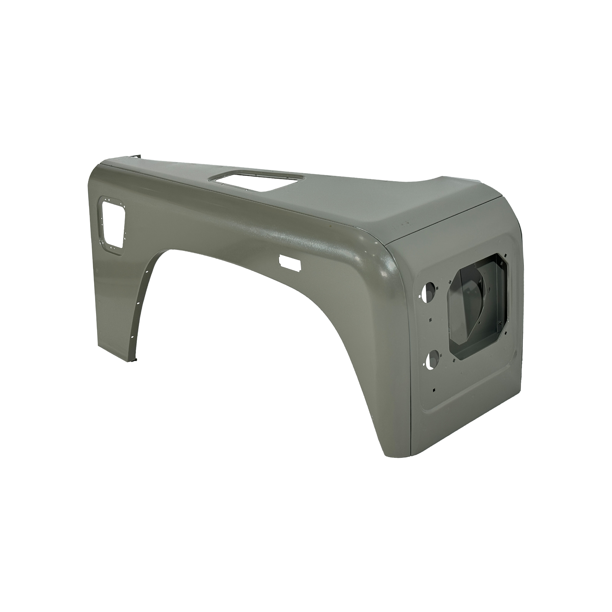 استبدال الحاجز الأمامي ASSY RH، 1998، لسيارة LAND ROVER DEFENDER 90/110 TD4، (فولاذ)