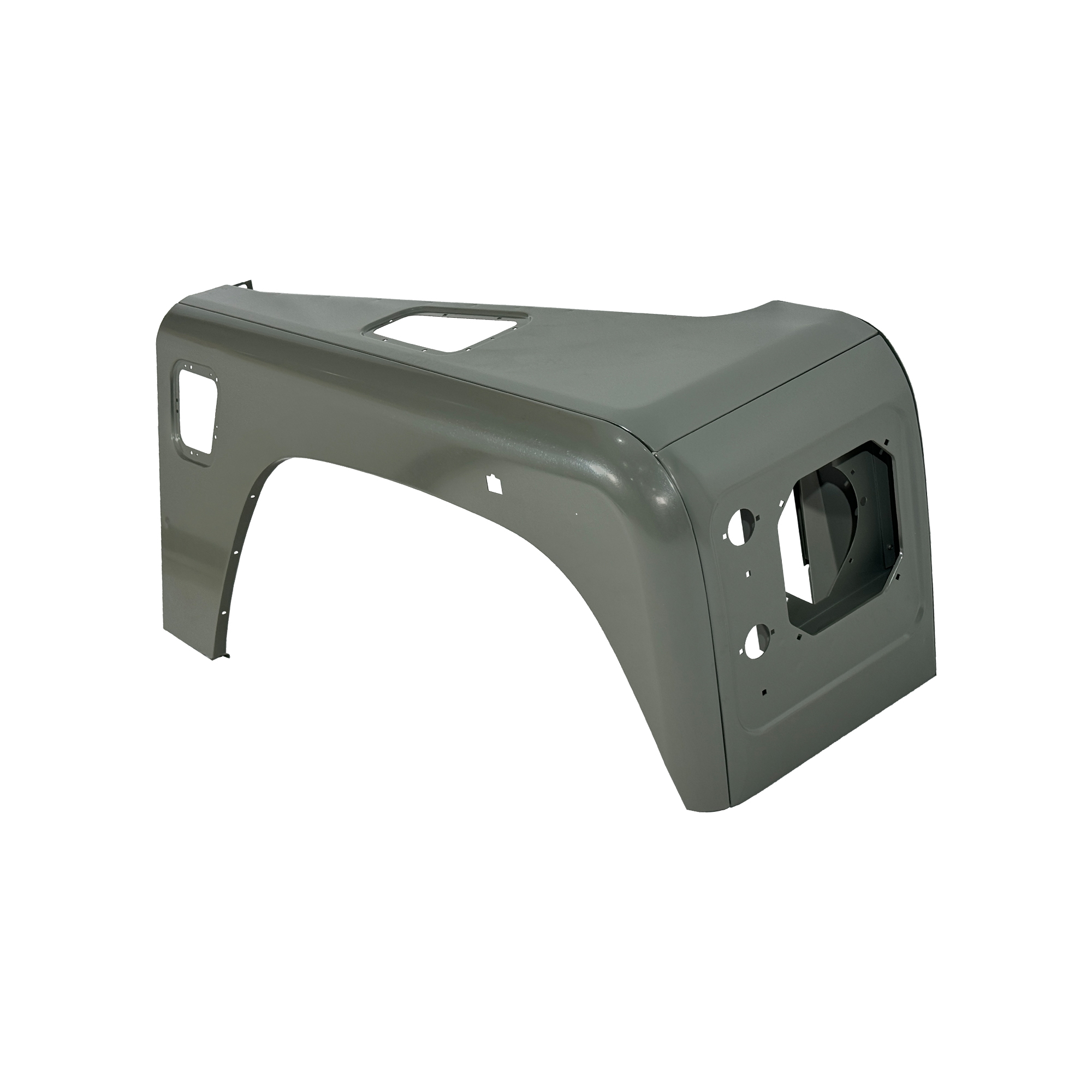 استبدال الحاجز الأمامي ASSY RH، 1998، لسيارة LAND ROVER DEFENDER 90/110 OLD، (الشب)