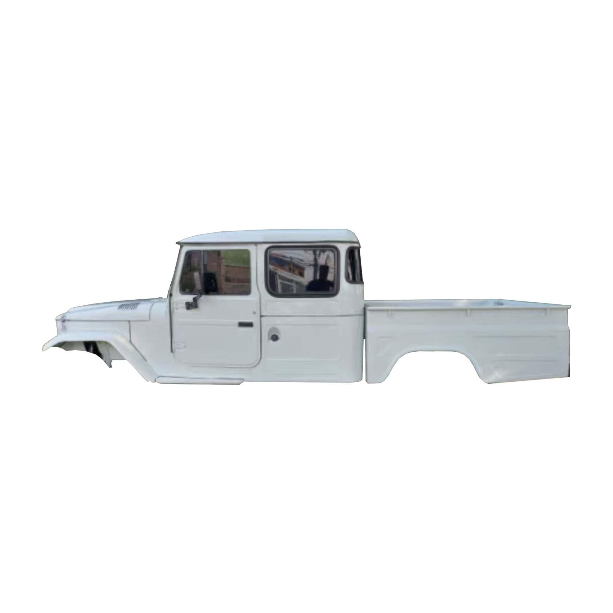 استبدال صف مزدوج بكابينة واحدة ببابين، 1968-1984، لسيارة تويوتا لاند كروزر FJ45