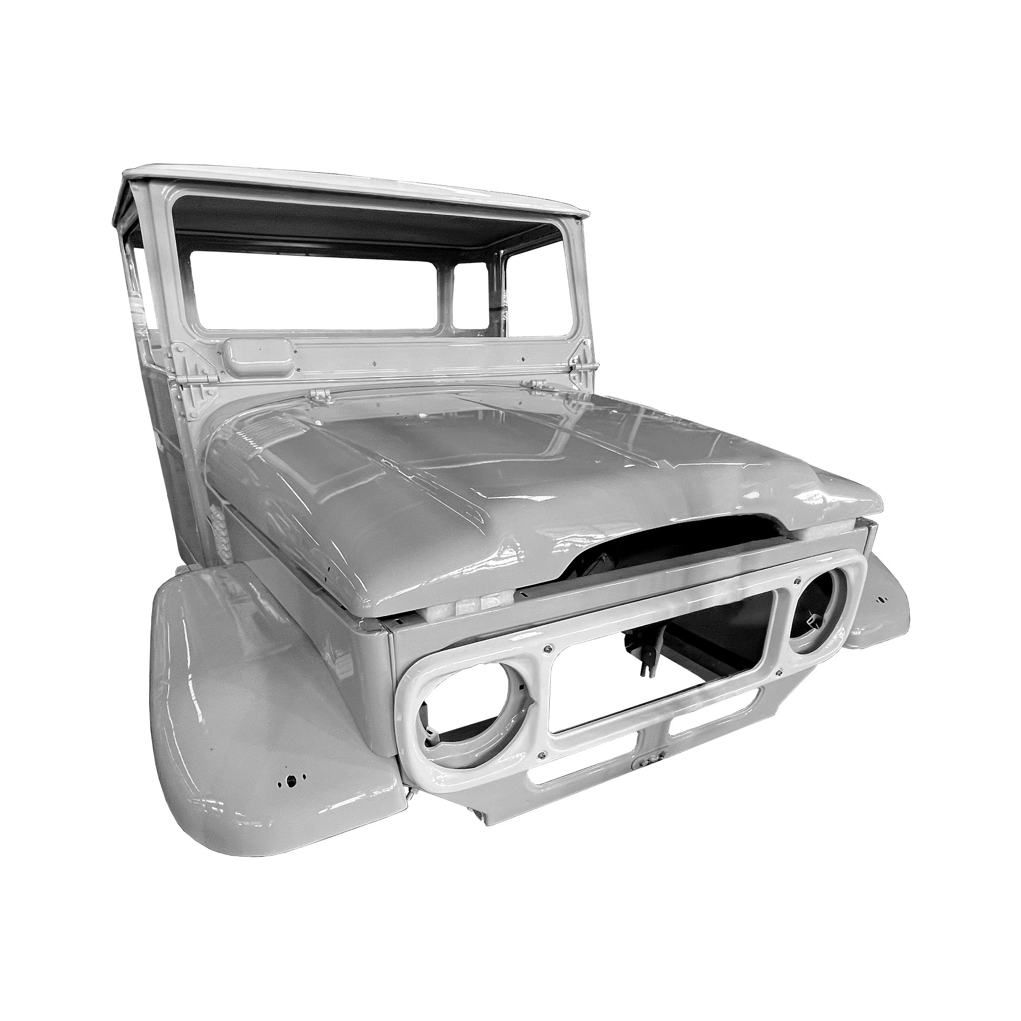 استبدال كامل CAB LHD، 1968-1984، لسيارة تويوتا لاند كروزر FJ45 (فولاذ)